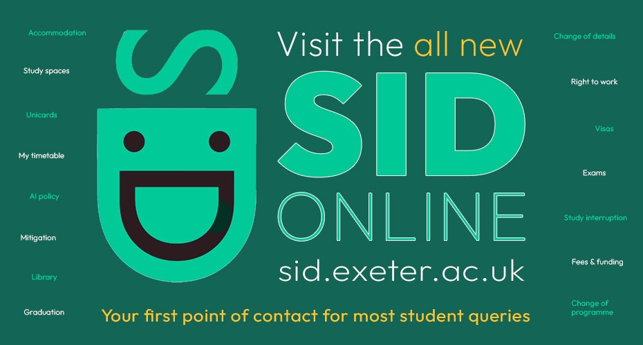 Green text reads, 'SID online'