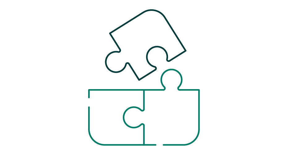 Jigsaw pieces icon