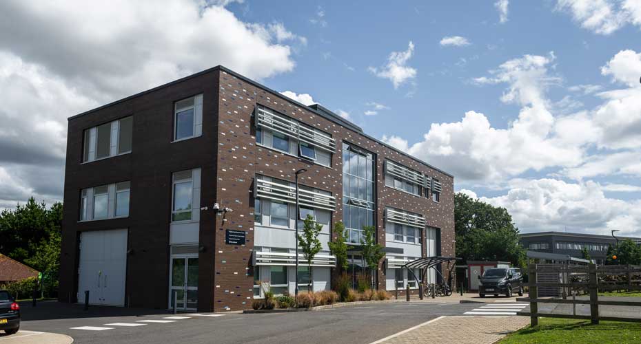 External view of VSimulator building