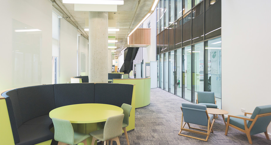 Chairs in the LSI lobby