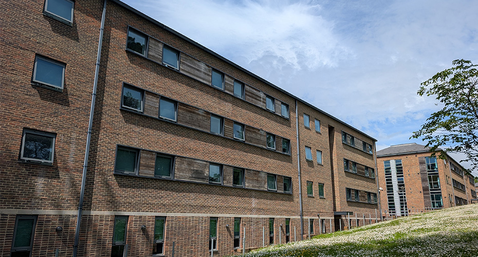 External view of Creedy student accommodation