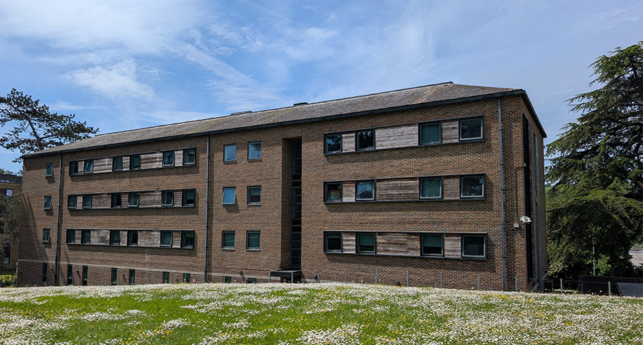 External view of Creedy student accommodation