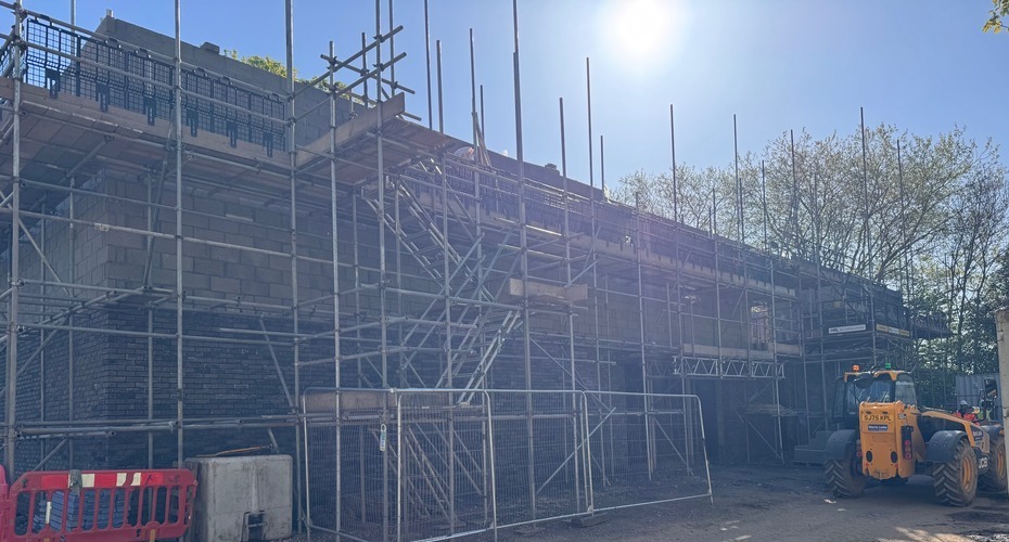 Duckes meadow construction progress